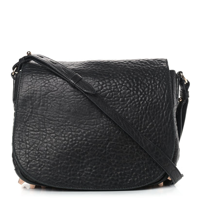 Alexander Wang Pebbled Lambskin Lia Sling Black Rose Hardware 1 of 10