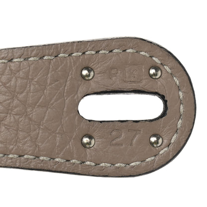 Hermes Taurillon Clemence Bi-Color Lindy 30 Graphite Gris Tourterelle 7 of 10
