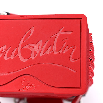 Christian Louboutin Calfskin Spiked Mini Explorafunk Keyring Bag Loubi 9 of 9