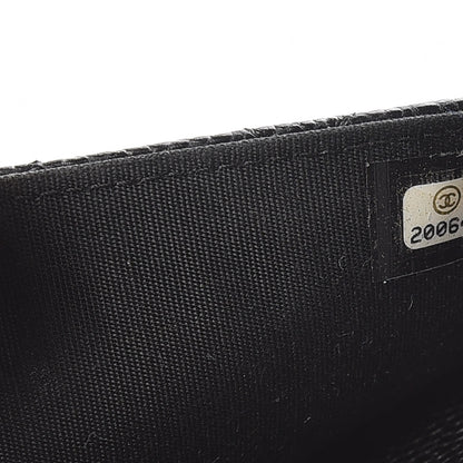 Chanel Caviar Quilted Boy Wallet On Chain WOC Black 7 of 12