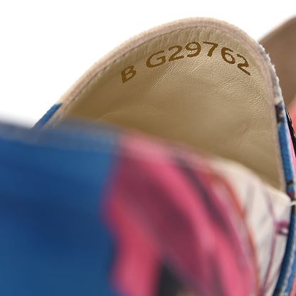 Chanel Fabric Patent CC Espadrilles 36 Multicolor Black 7 of 10