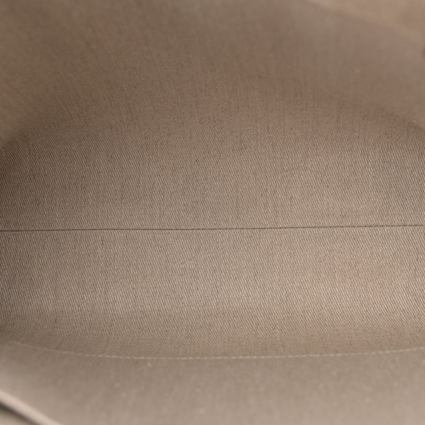Linen Calfskin Medium Woody Ribbon Tote White Brown