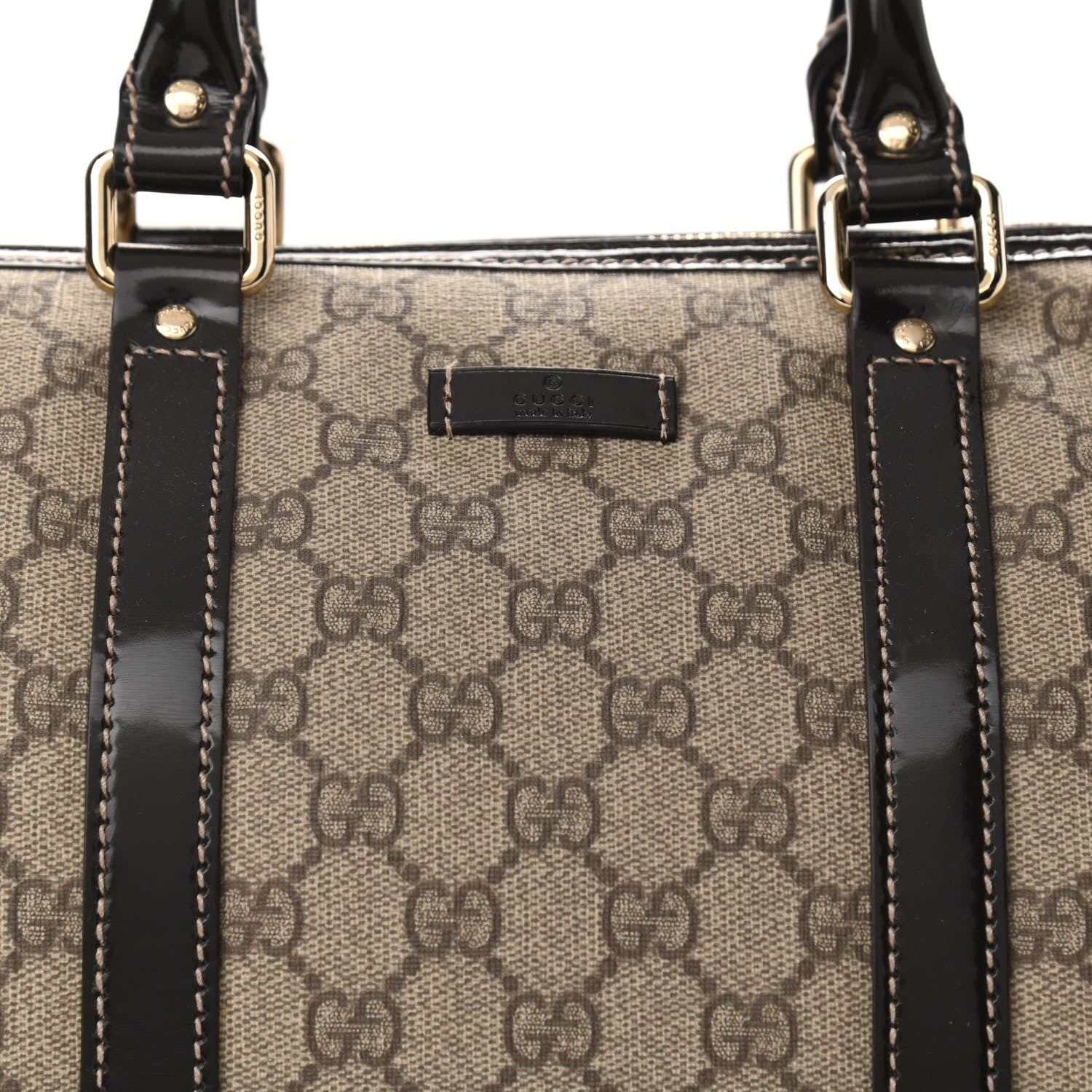 Gucci GG Plus Monogram Medium Joy Boston Dark Brown 8 of 10