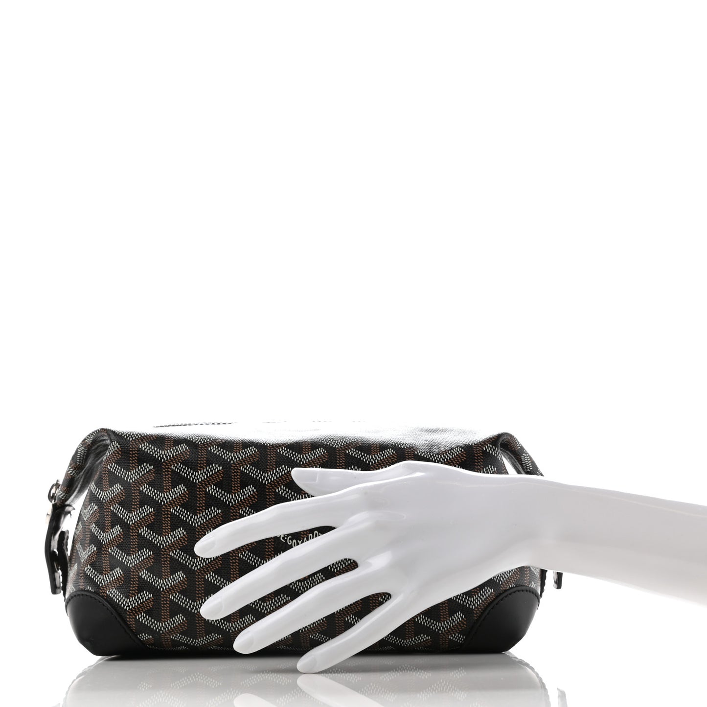 Goyardine Boeing 25 Trousse de Toilette Black