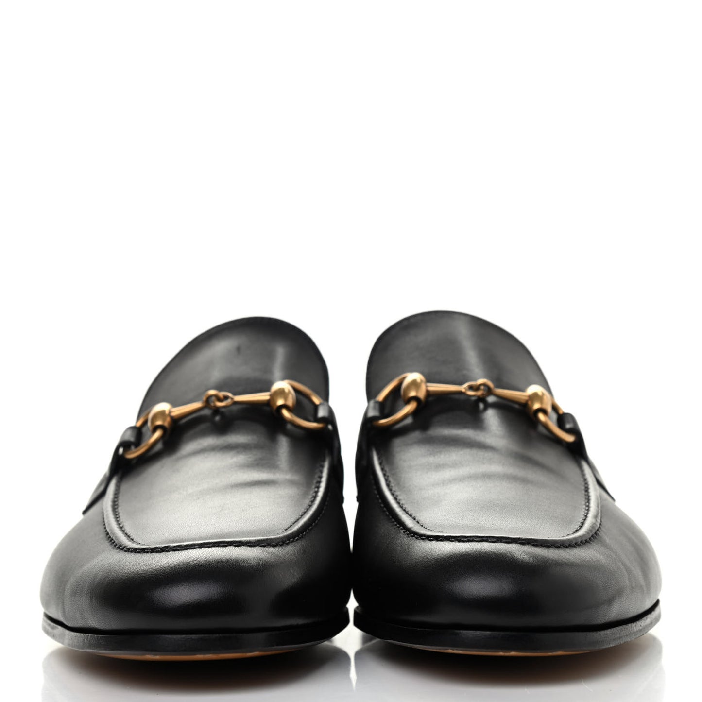 Calfskin Horsebit Mens Jordaan Loafers 7.5 Black