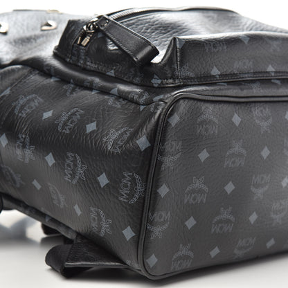 MCM Visetos Medium Sprinkle Stud Stark Backpack Black 6 of 8