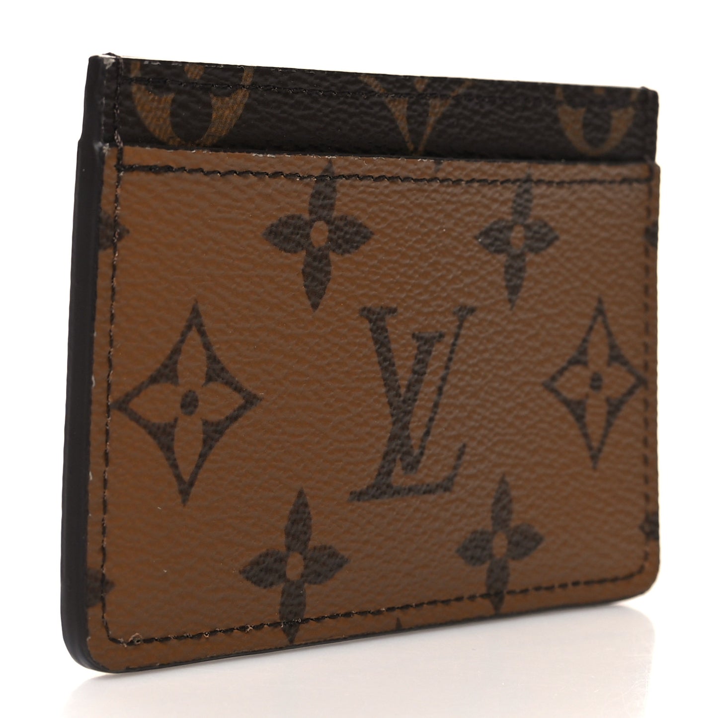 Reverse Monogram Card Holder