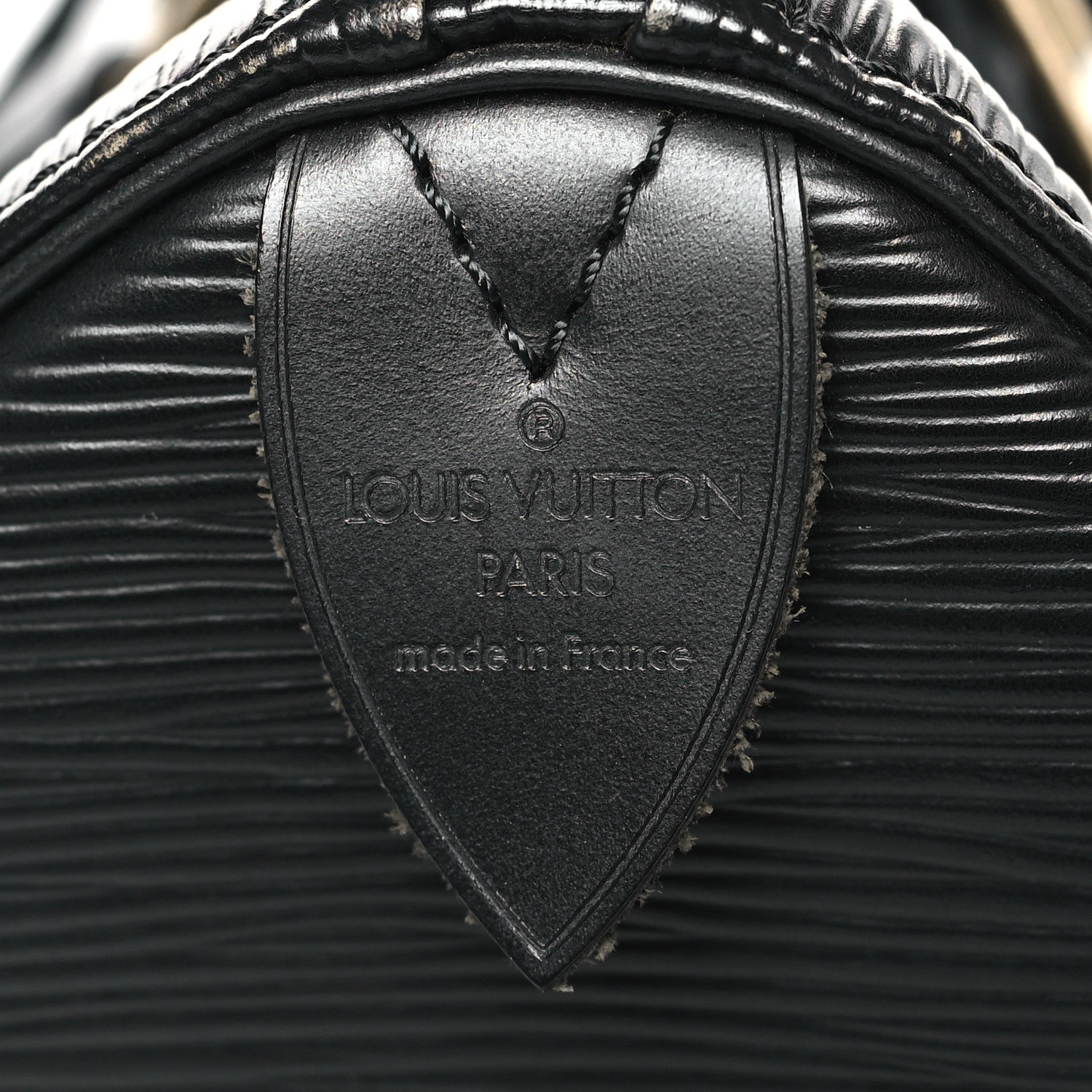 Louis Vuitton Epi Speedy 25 Black 6 of 8