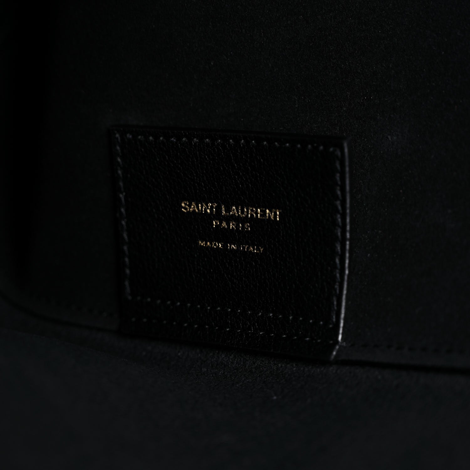 Saint Laurent Calfskin Large Shopping Tote Black 6 of 13