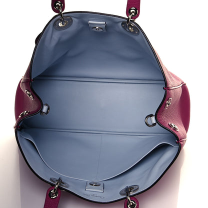 Christian Dior Bullcalf Large Diorissimo Bag Toxic Purple 6 of 12