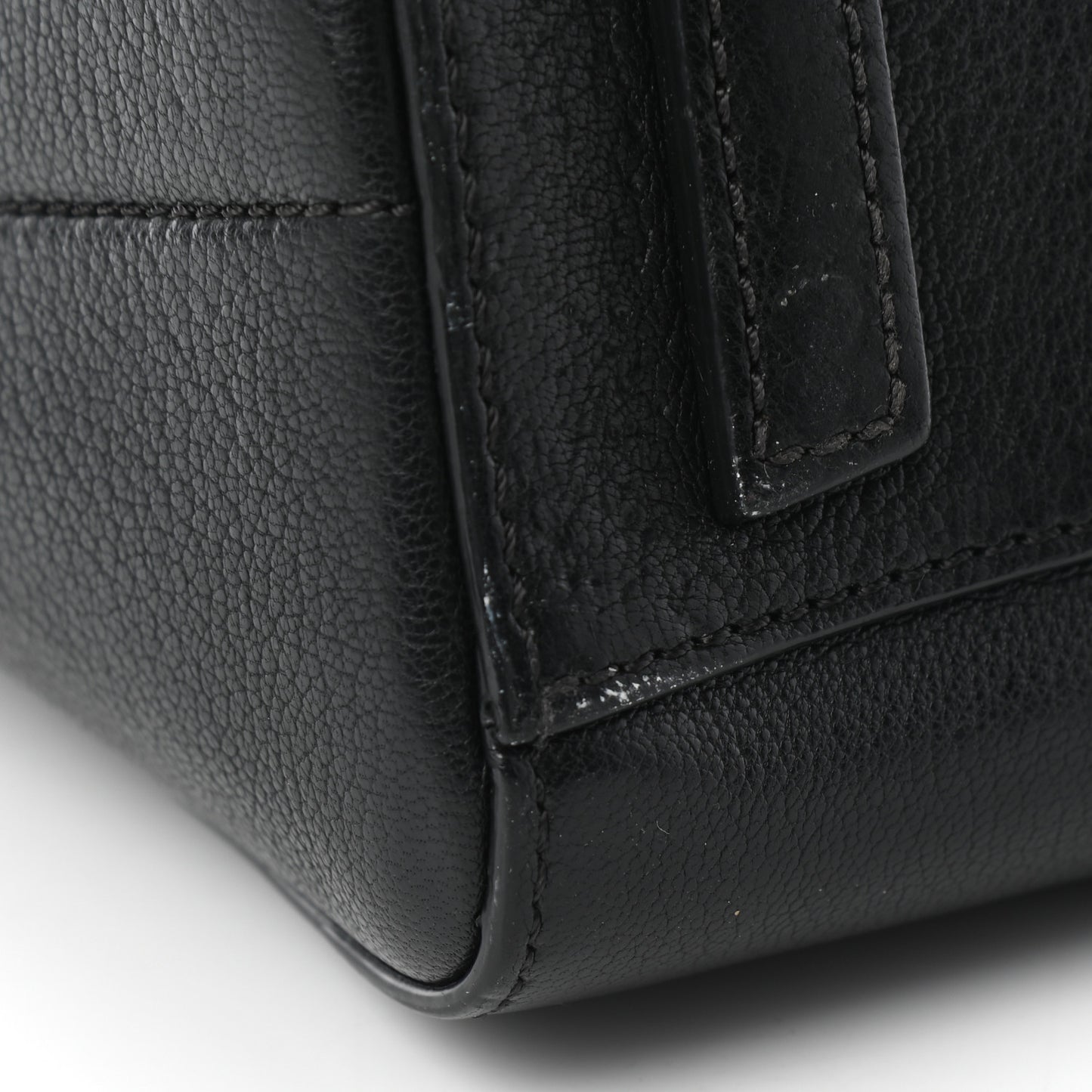 Sugar Goatskin Small Antigona Black