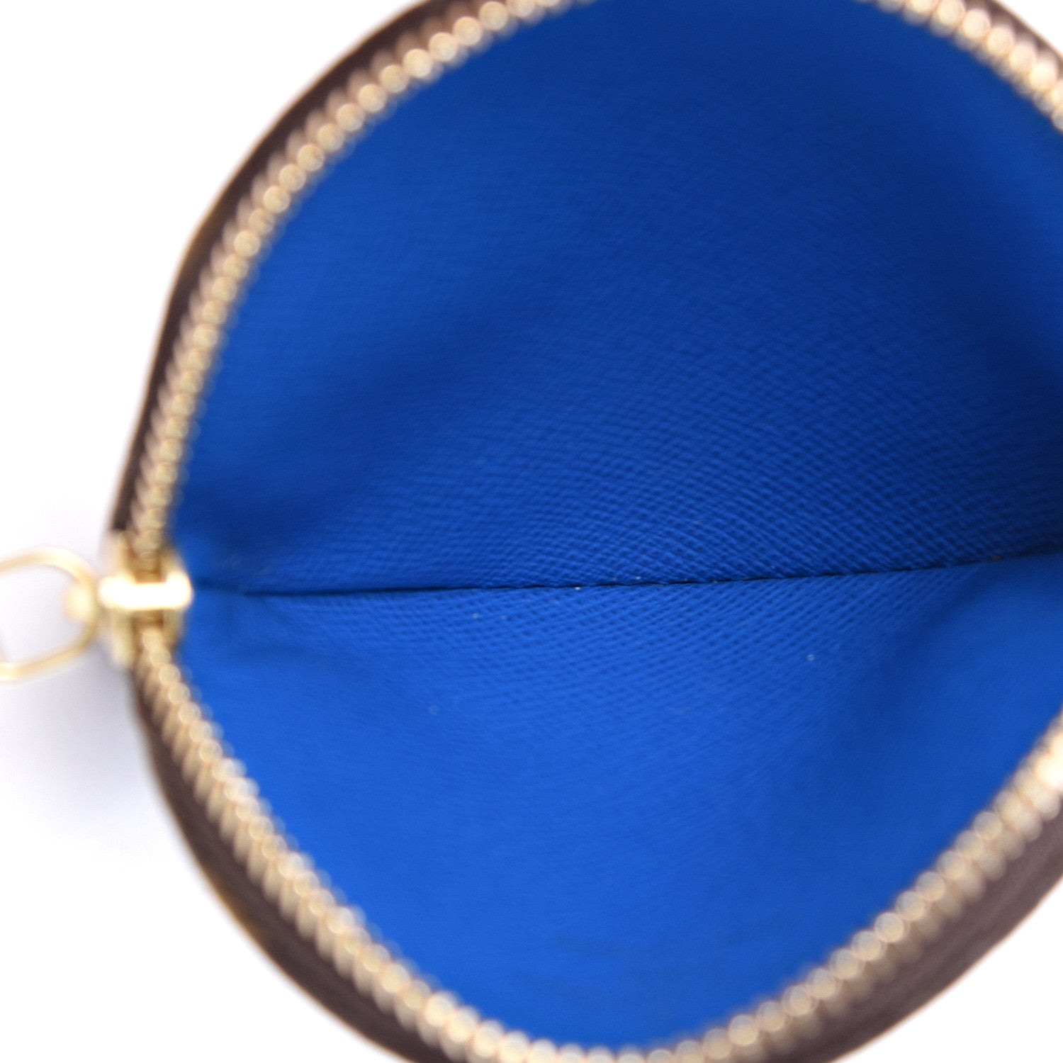 Louis Vuitton Monogram 2019 Christmas Animation Round Coin Purse Blue 4 of 7