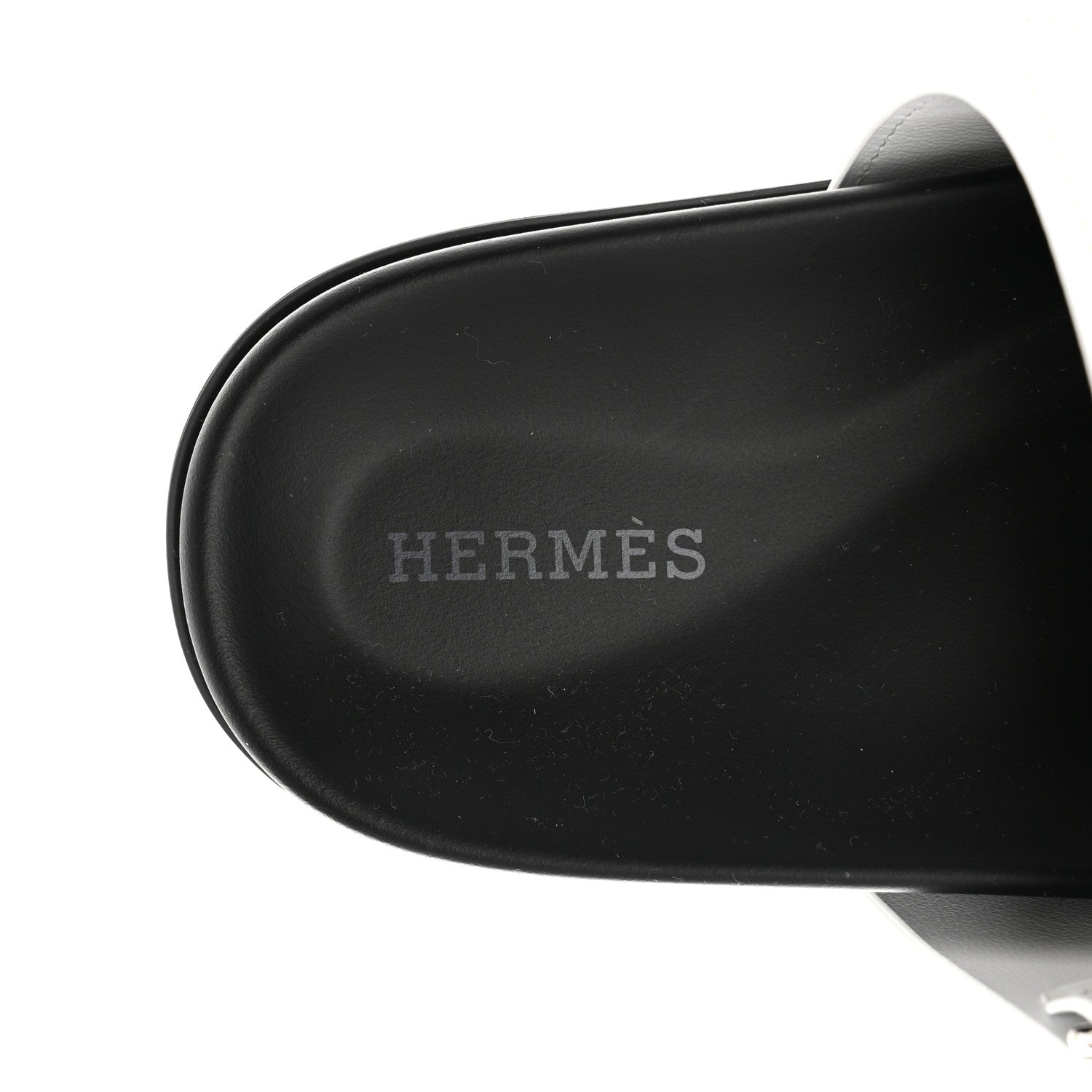 Hermes Calfskin Womens Chypre Sandals 36.5 White 7 of 9