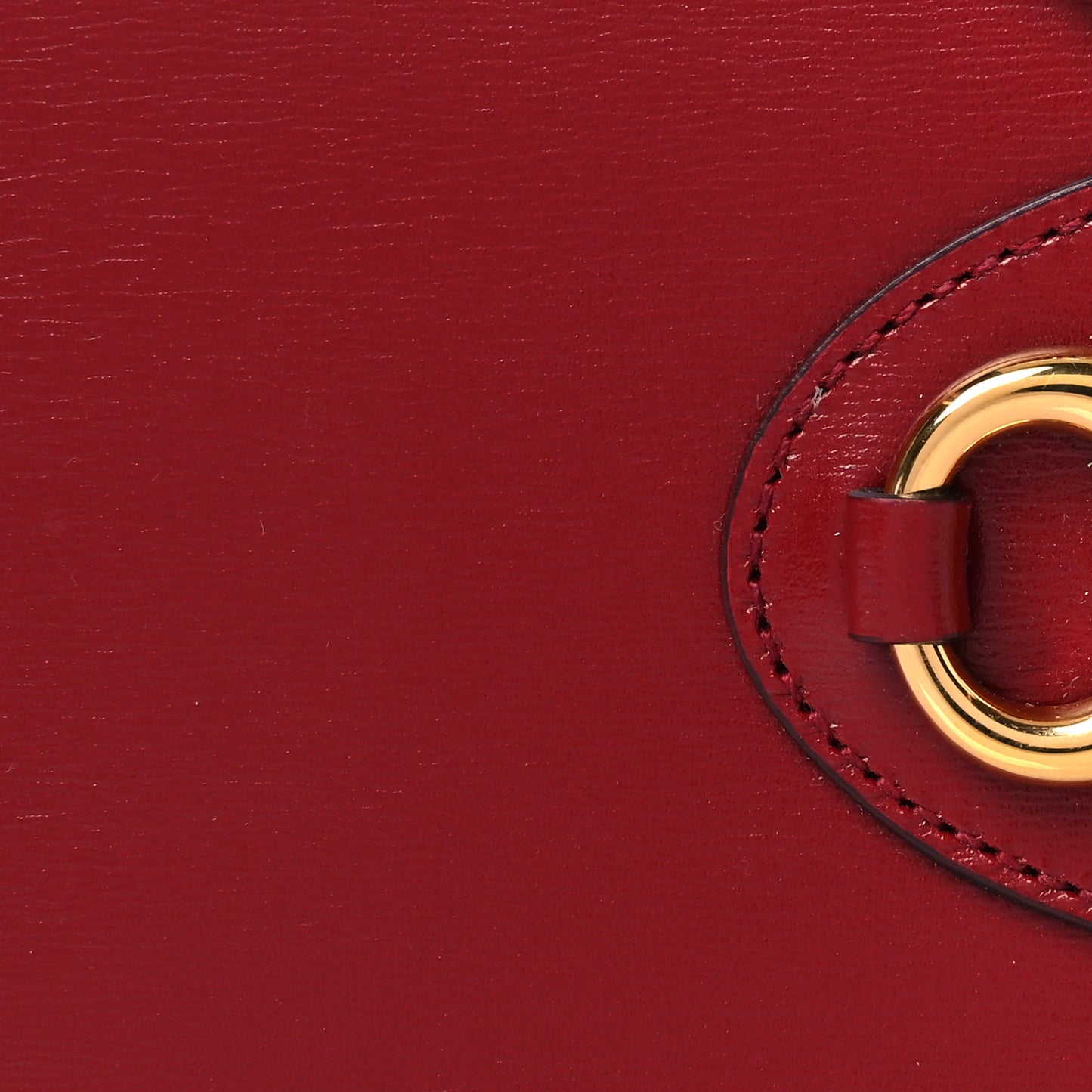 Boarded Plutone Calfskin Horsebit 1955 Wallet On Chain New Cherry Red