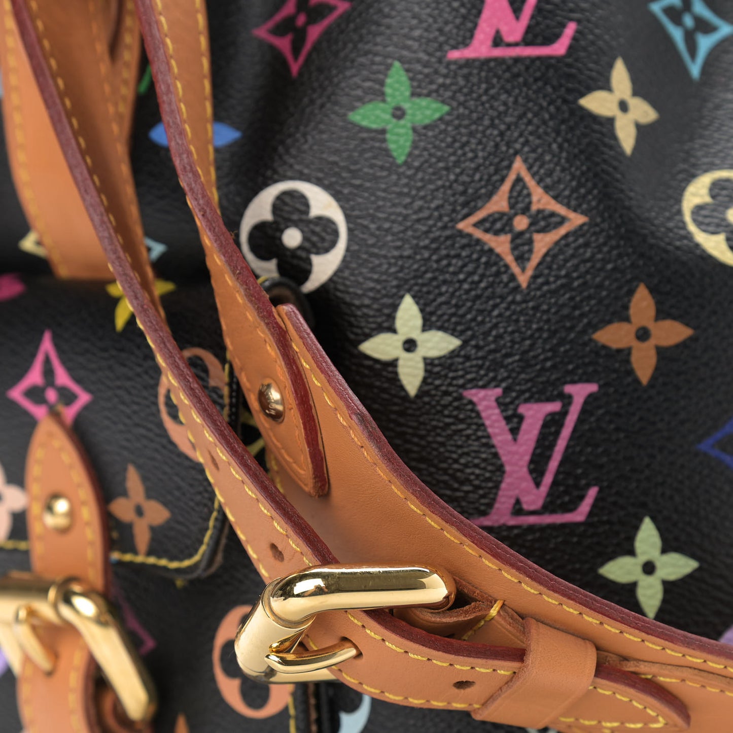Monogram Multicolor Petit Noe Black