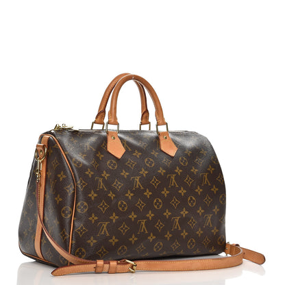 Louis Vuitton Monogram Speedy Bandouliere 35 4 of 14