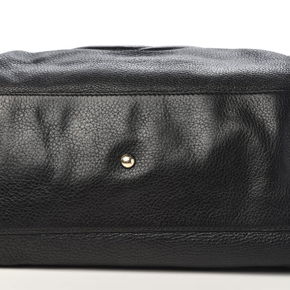 Gucci Pebbled Calfskin Medium Soho Shoulder Bag Black 16 of 19