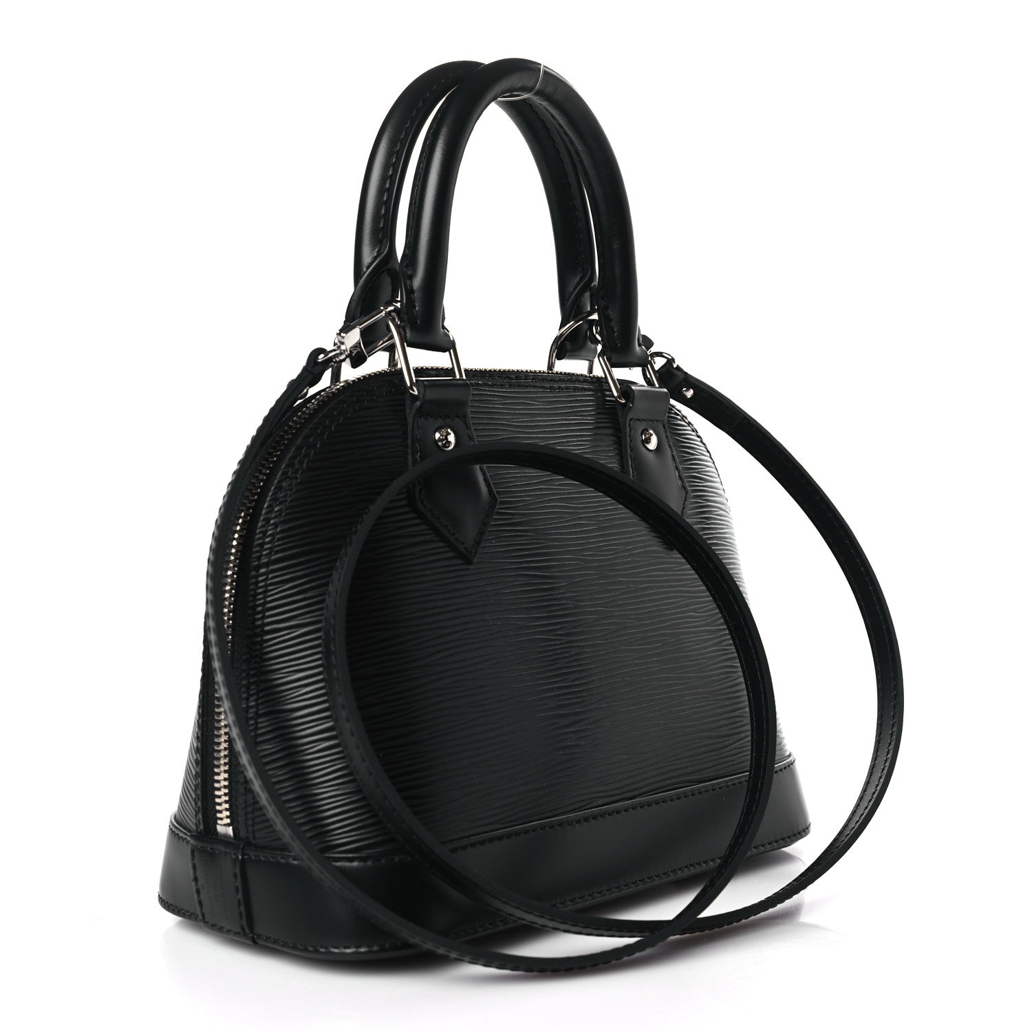 Louis Vuitton Epi Alma BB Black 3 of 8