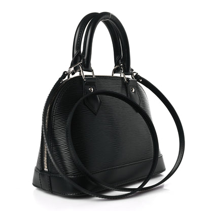 Louis Vuitton Epi Alma BB Black 3 of 8