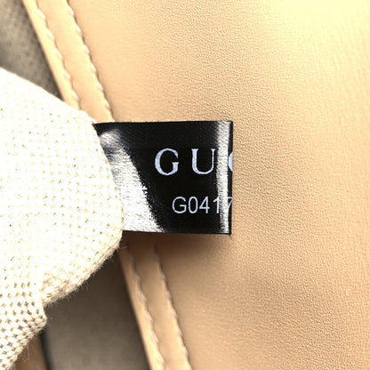 Gucci Charisma Calfskin Gucci Embossed Web Medium Diana Tote Bag Souffle Rose Phard 9 of 13