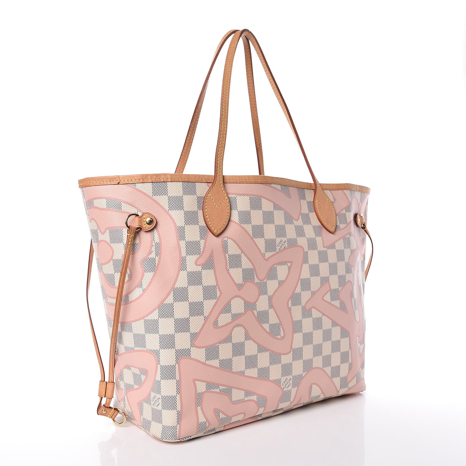 Louis Vuitton Damier Azur Tahitienne Neverfull MM 4 of 18