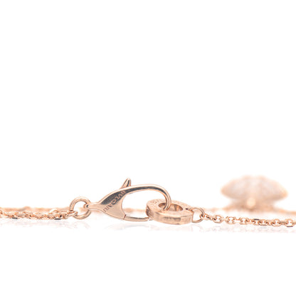 Bulgari 18K Rose Gold Diamond Divas' Dream Bracelet 4 of 5
