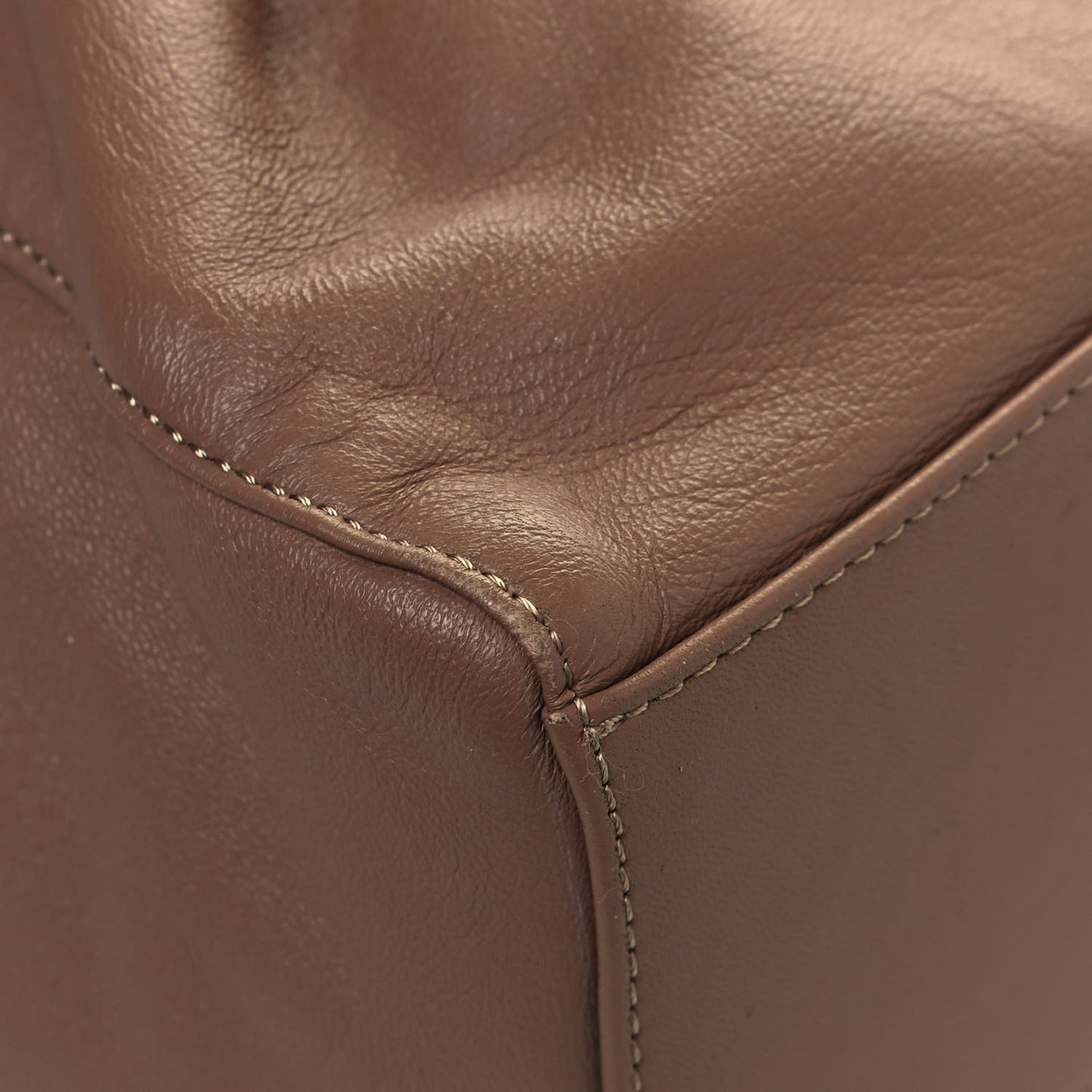 Lambskin Mini Protea Bag Biscotto