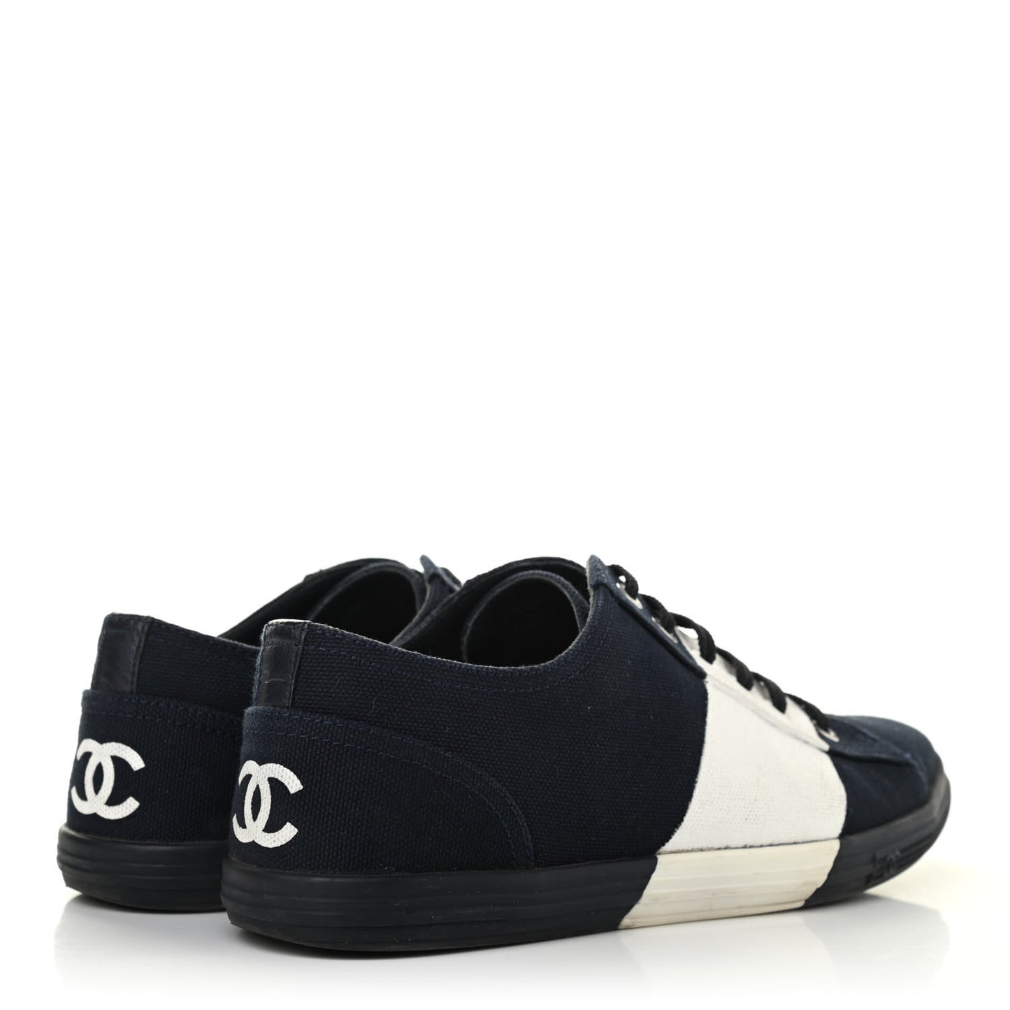 Canvas Tennis 37.5 Blue Marine White