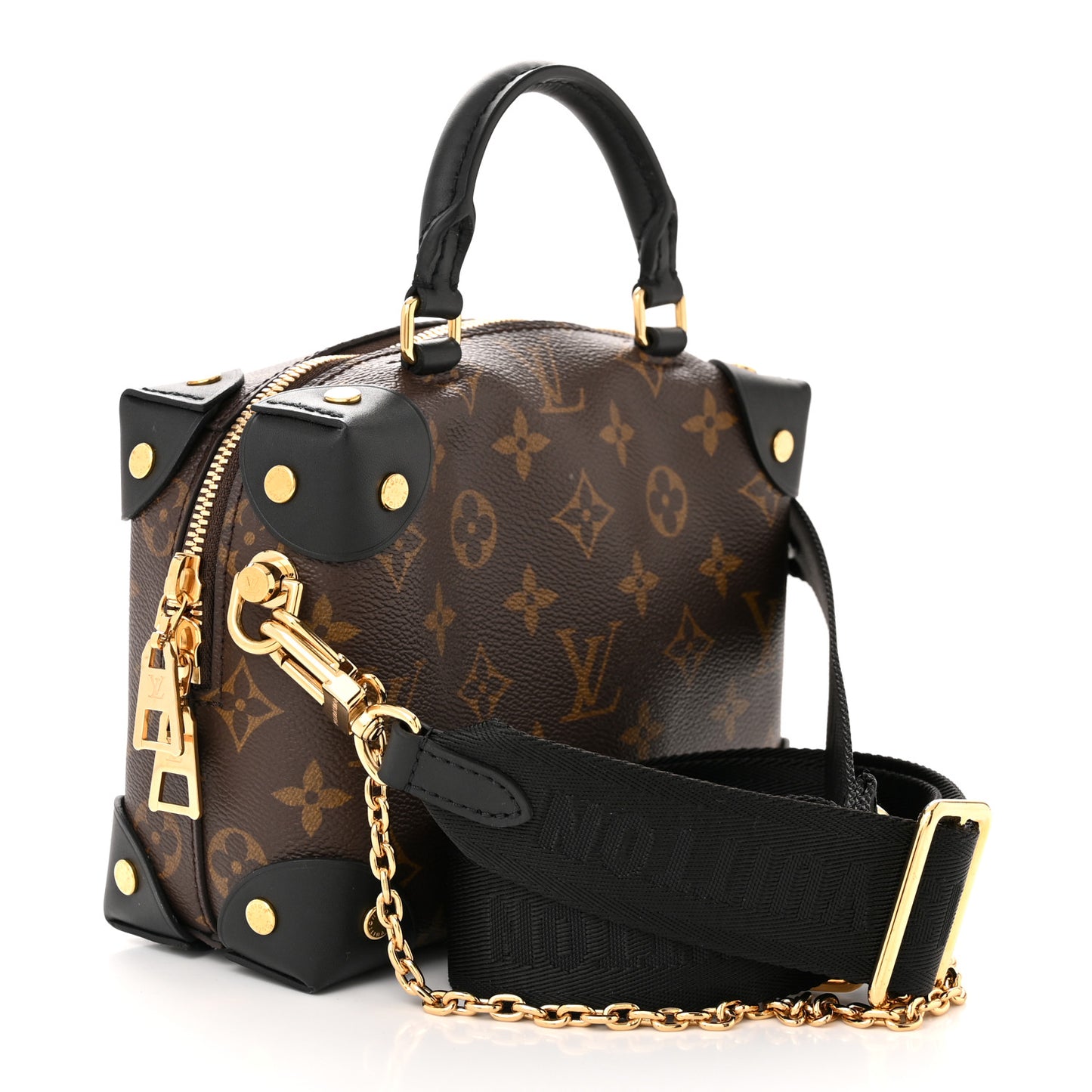 Monogram Petite Malle Souple Black