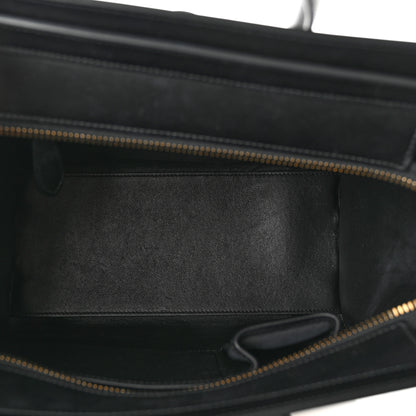 Celine Baby Grained Calfskin Nubuck Micro Tri-Color Luggage Olive 6 of 9