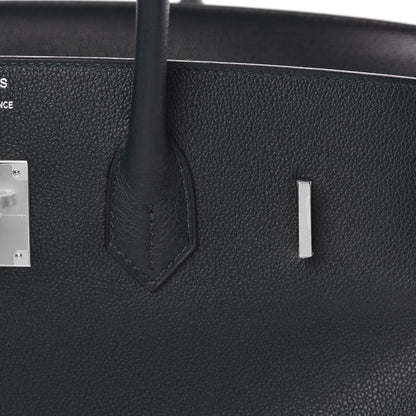 Hermes Taurillon Novillo Birkin 35 Vert Cypress 19 of 37