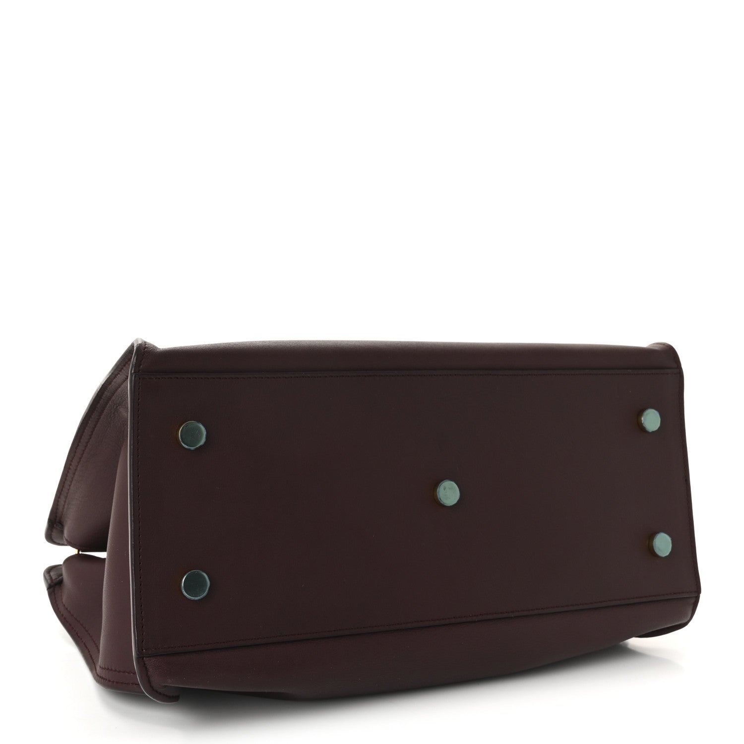 Saint Laurent Smooth Calfskin Small Monogram Cabas Rouge Legion 4 of 9