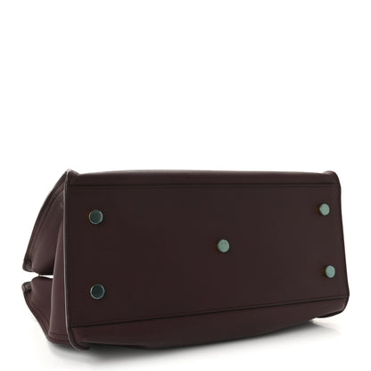 Saint Laurent Smooth Calfskin Small Monogram Cabas Rouge Legion 4 of 9