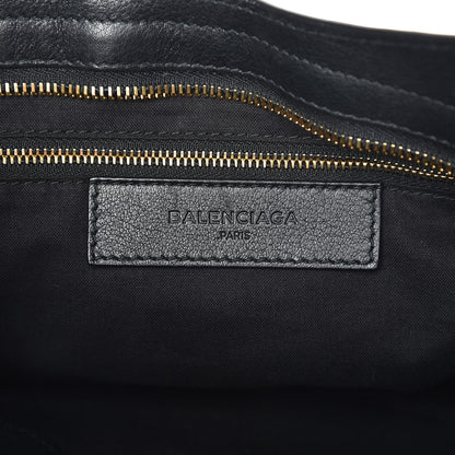Balenciaga Veau Amp Plate Gold Hardware City Black 6 of 7