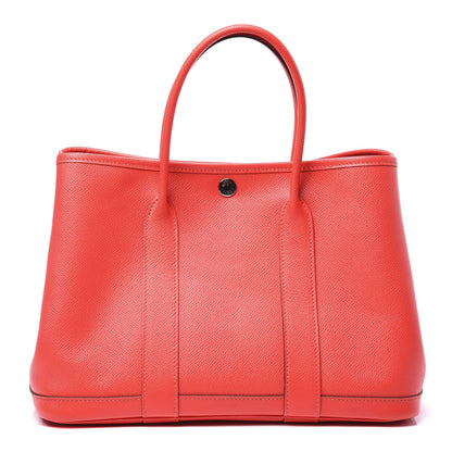Hermes Epsom Garden Party 30 TPM Rouge Tomate 1 of 11