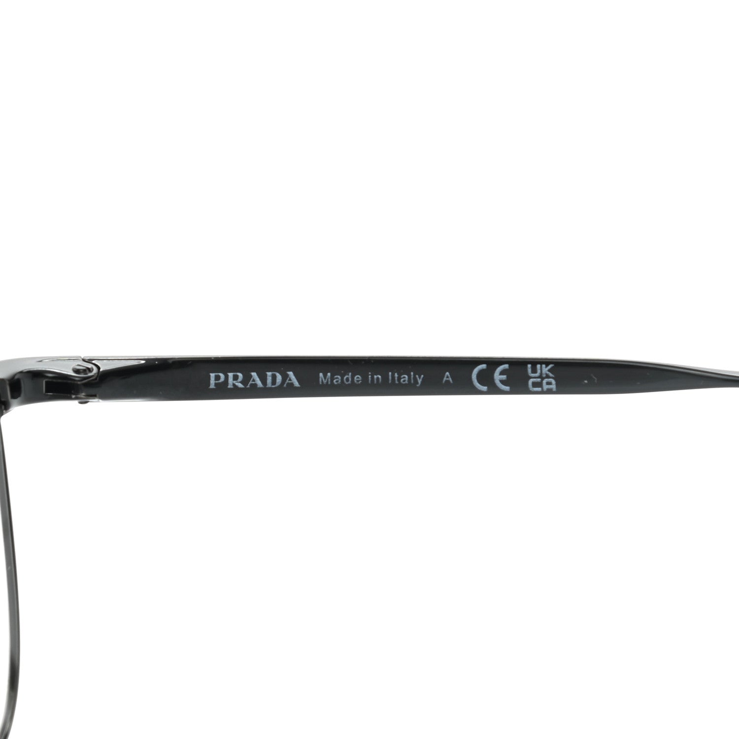 Prada Aviator Sunglasses SPR 70V Black 5 of 6