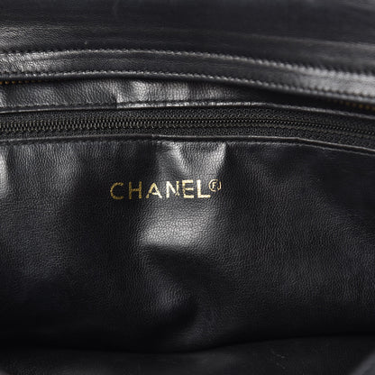Chanel Lambskin Quilted Shoulder Bag Black 6 of 13