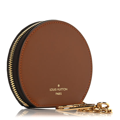 Louis Vuitton Calfskin Catogram Micro Boite Chapeau Marron 3 of 7