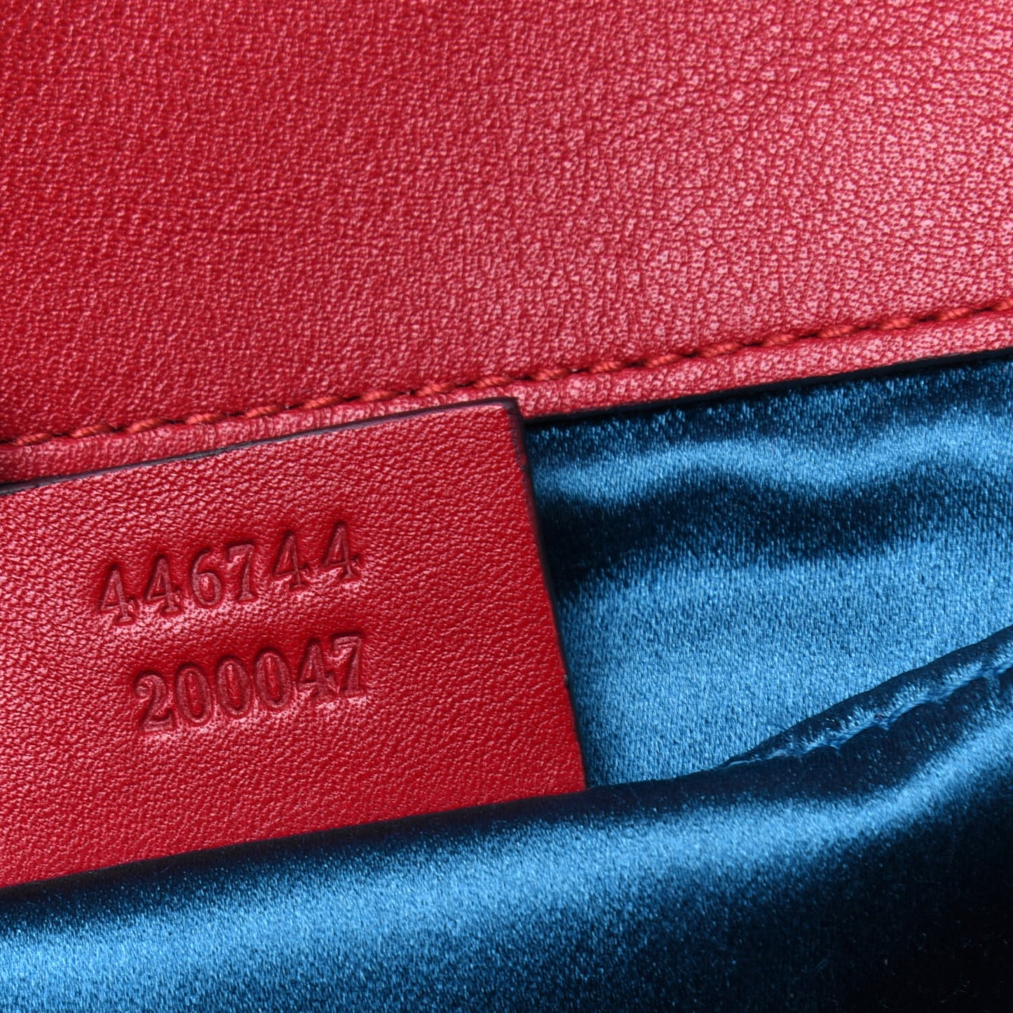 Velvet Matelasse Mini GG Marmont Shoulder Bag Hibiscus Red