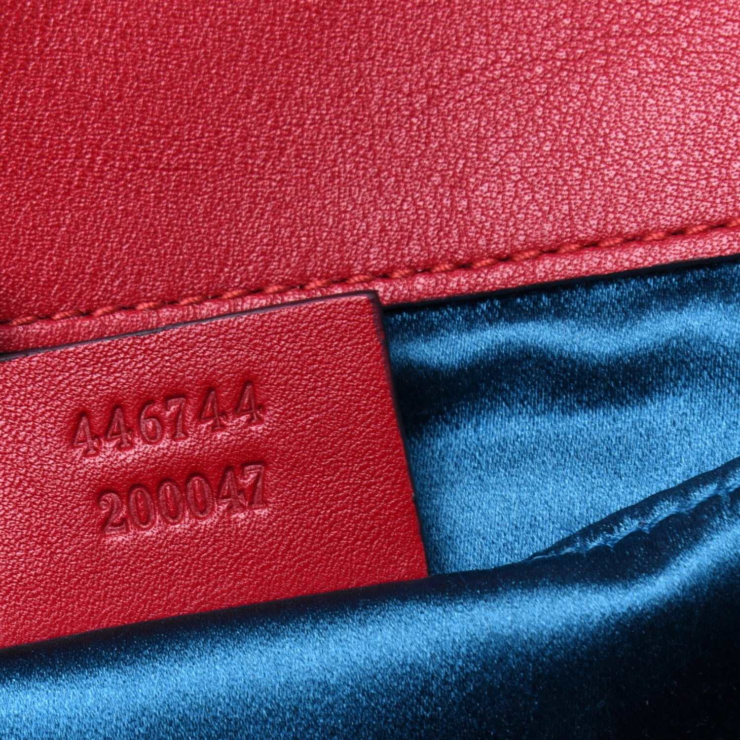 Gucci Velvet Matelasse Mini GG Marmont Shoulder Bag Hibiscus Red 7 of 21