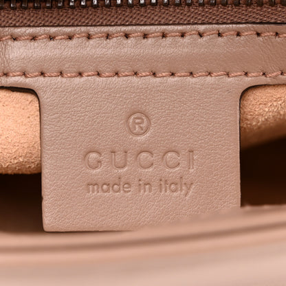 Gucci Calfskin Matelasse Small GG Marmont Shoulder Bag Porcelain Rose 5 of 11
