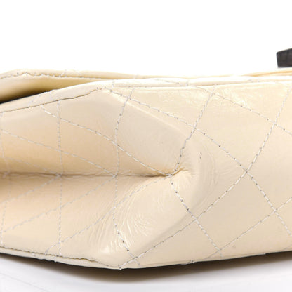 Chanel Aged Calfskin Quilted 2.55 Reissue 226 Flap Ivory 9 of 10