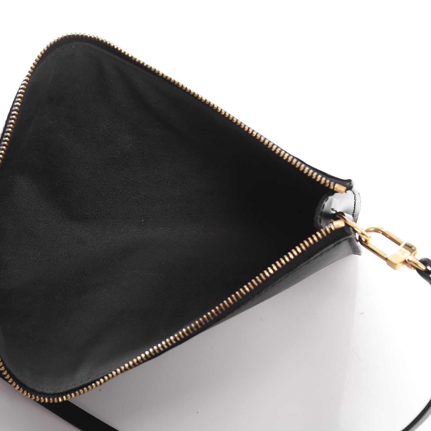 Louis Vuitton Epi Pochette Accessories 24 Black 5 of 7