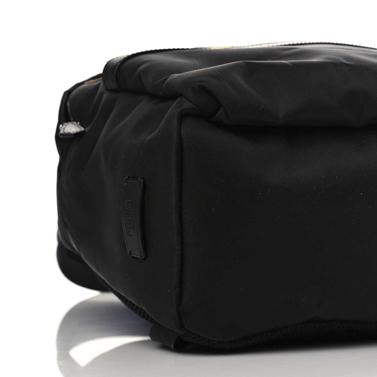 Nylon Vitello Elite Monster Eyes Rounded Backpack Black Yellow