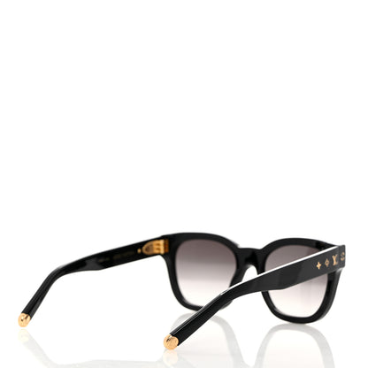 Louis Vuitton Acetate My Monogram Square Sunglasses Z1523W Black 4 of 7