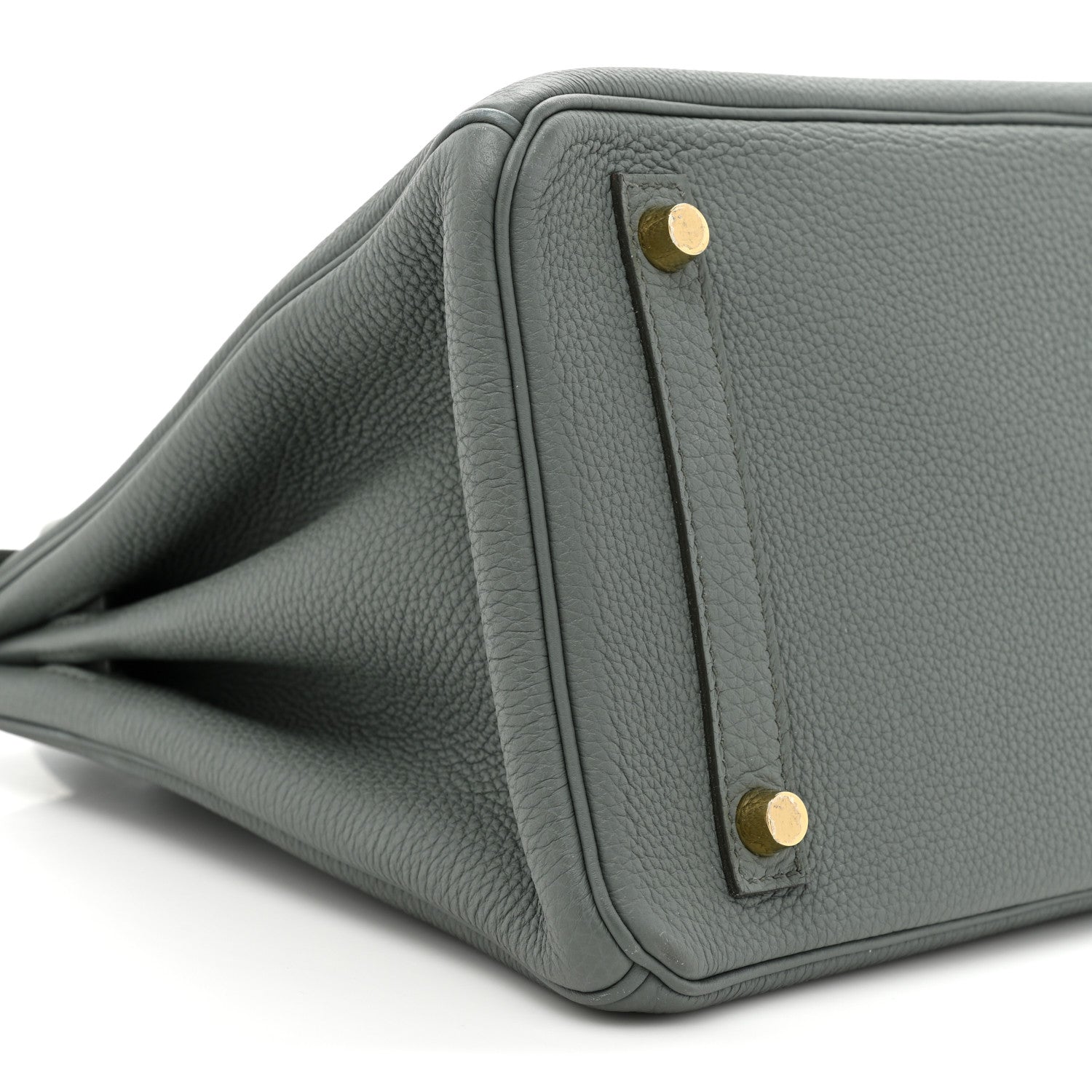 Hermes Togo BIRKIN 30 Vert Amande 8 of 12