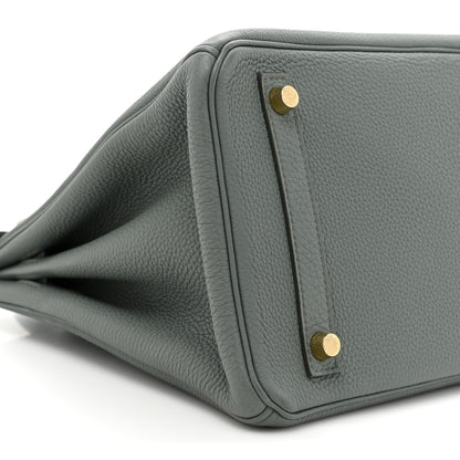 Hermes Togo BIRKIN 30 Vert Amande 8 of 12