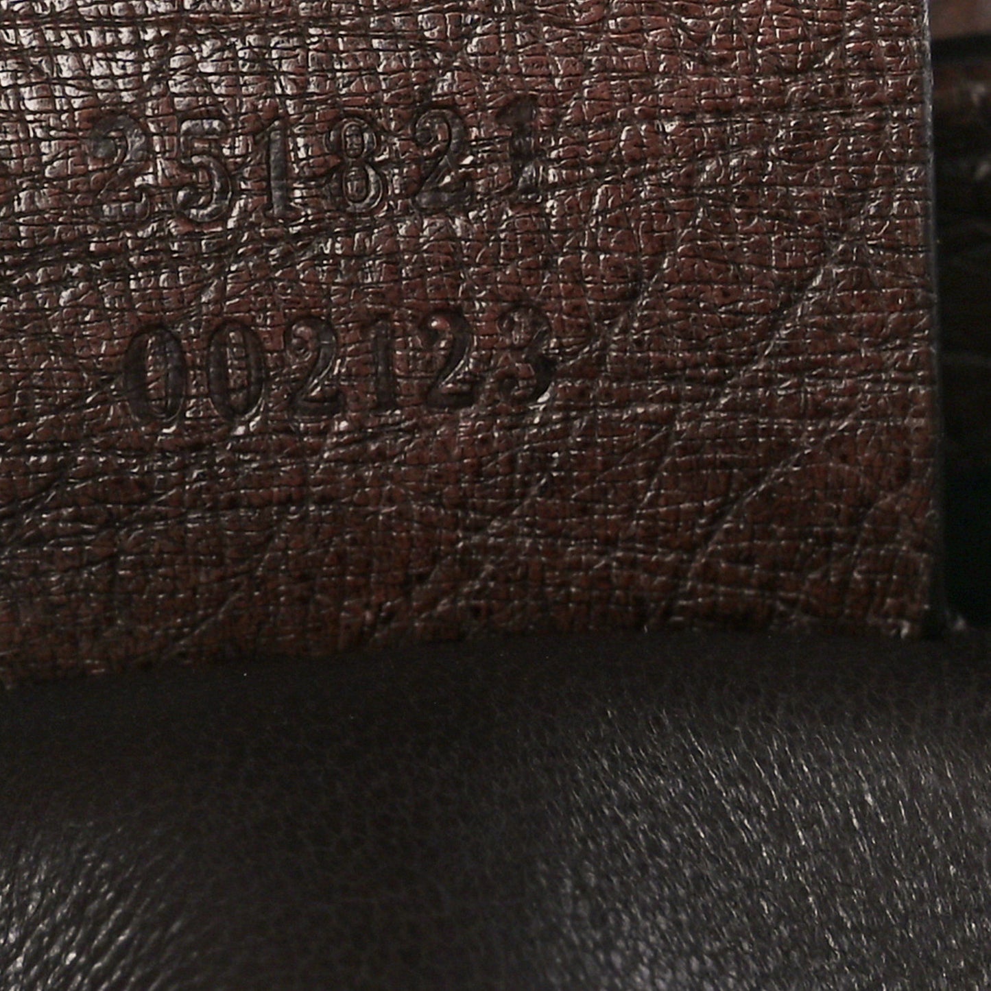 Ostrich Small 1973 Chain Shoulder Bag Dark Brown