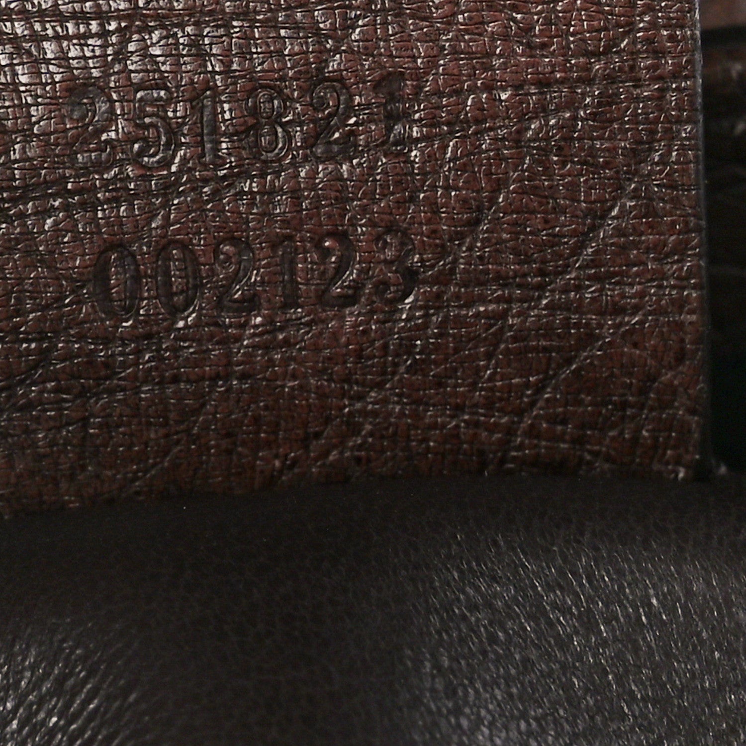 Gucci Ostrich Small 1973 Chain Shoulder Bag Dark Brown 7 of 11