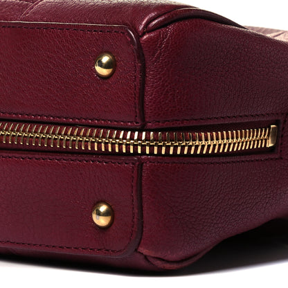 Marc Jacobs Calfskin Venetia Satchel Burgundy 8 of 8